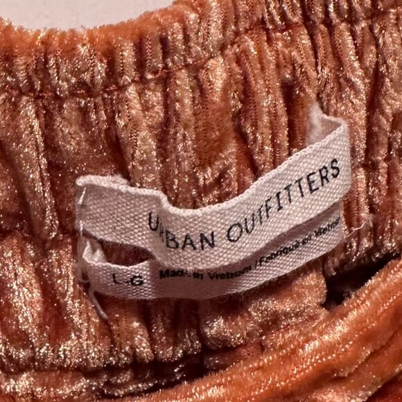 UO Aurora Crushed Velvet Jogger Pant - Size Large - Picture 6 of 6